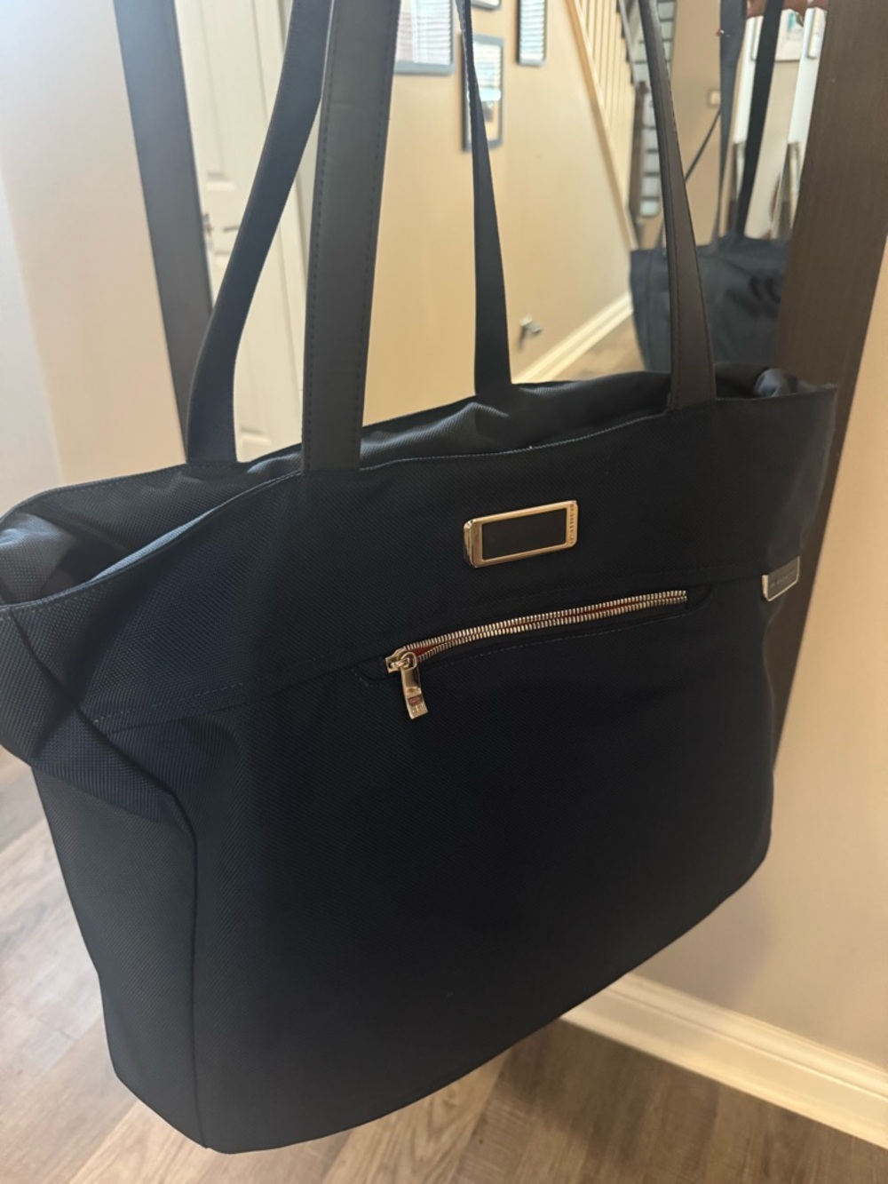 Briggs & Riley Black Tote with Gold Hardware